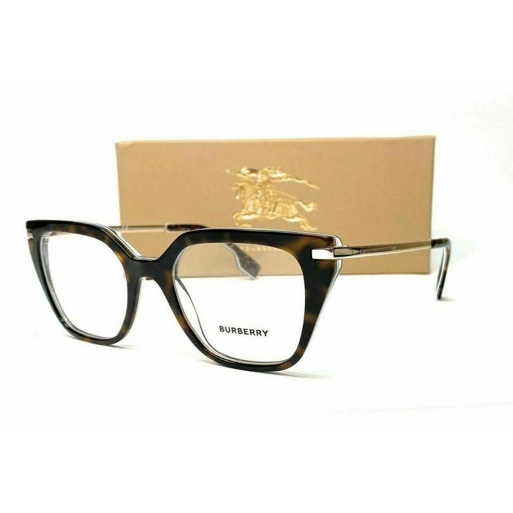 Burberry 50mm Havana Eyeglasses! New!